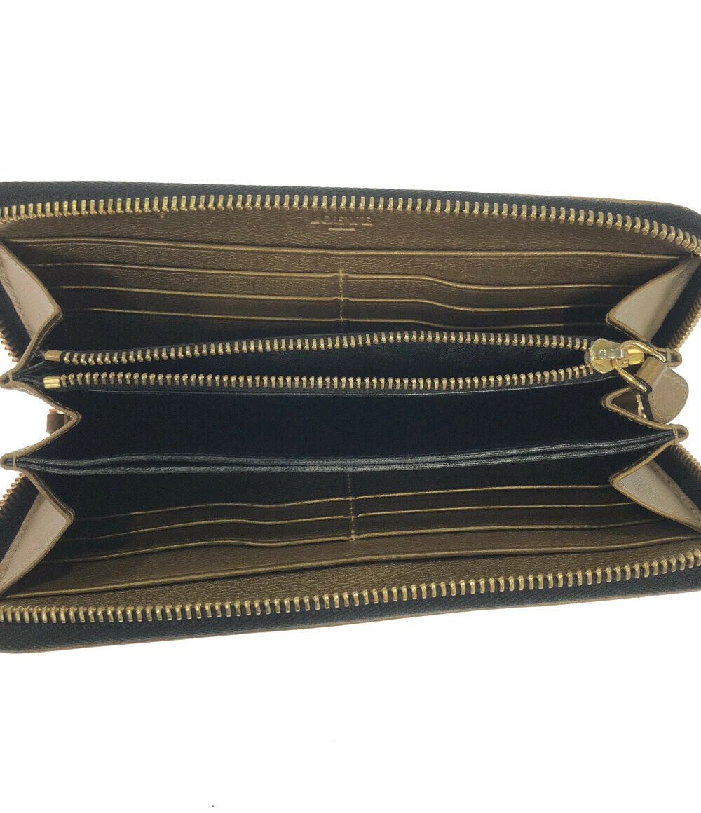 Loewe Long Wallet Black